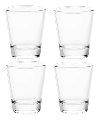 Juego De Vasos De Chupito De 1.5 Oz Base Pesada, Vaso D...