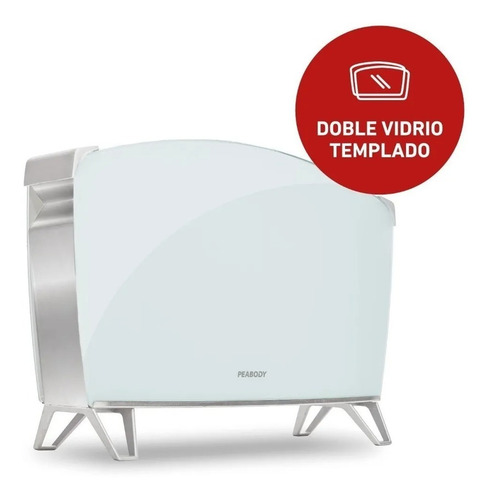 Imagen 3 de 10 de Vitroconvector Peabody Pe-bvc15n Doble Vidrio Calefacción
