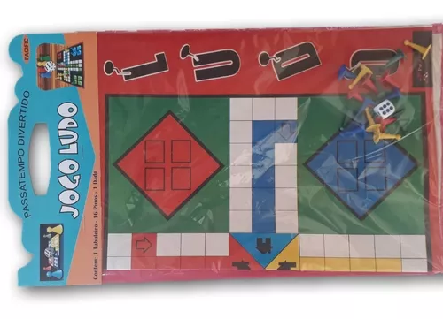 Peças do Jogo de Ludo Para Tabuleiro Kit 16 Pçs em Plástico - Bambinno -  Brinquedos Educativos e Materiais Pedagógicos