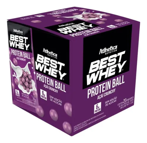 comprar Protein Ball Açaí Best Whey Atlhetica Nutrition