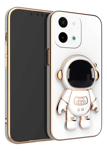 Funda Para Vivo Y28 Chapado Astronauta Anillo