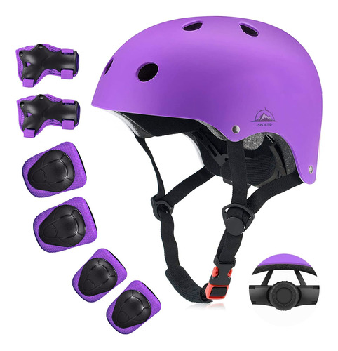 Casco De Bicicleta Para Ninos De 5 A 15 Anos, Casco De Segur