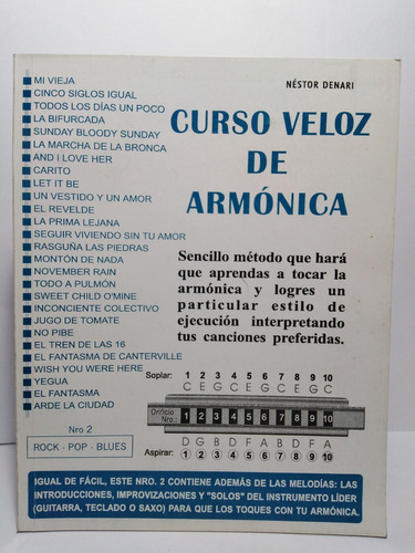 Curso Veloz De Armonica - Néstor Denari