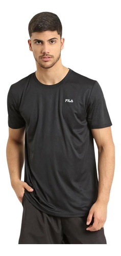 Remera Fila Classic Sport Negro Masc 