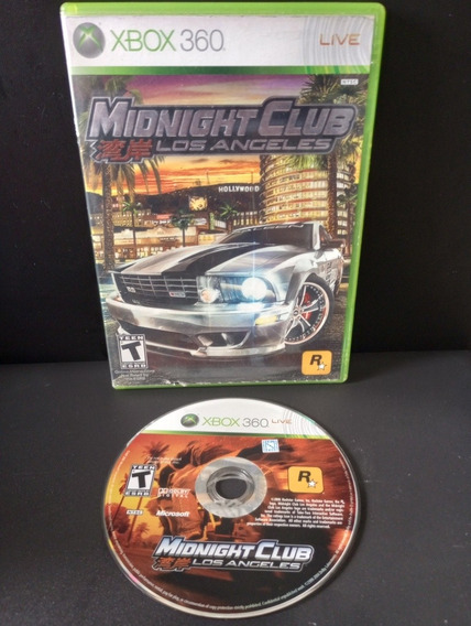 Midnight Club Los Angeles Xbox 360 Promoção Envio Rápido | Parcelamento sem  juros