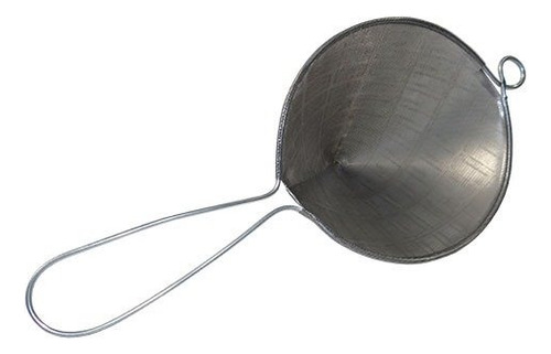 Cj 12 Coadores Chapa Inox 10x9cm + 7x8cm Cônico Multiuso