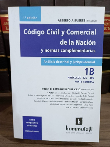 Código Civil Y Comercial De La Nación 1b - Bueres, Alberto J