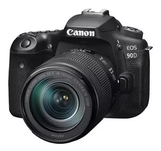 Canon Cámara Eos 90d Dslr Con Lente De 18-135mm Nuevo