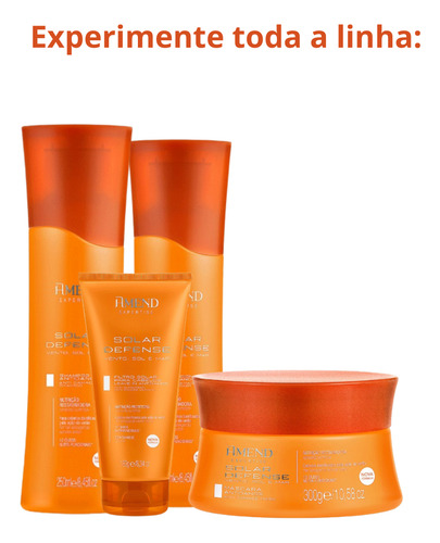 Kit Amend Expertise Solar Defense Shampoo Condic Leave-in