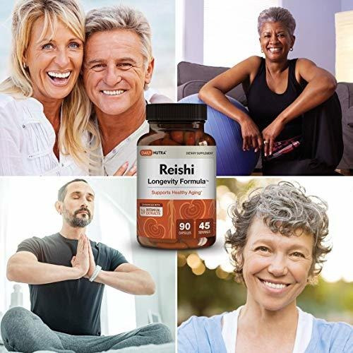 Imagen 7 de 7 de Reishi Longevity Antienvejecimiento Dailynutra (90 Cápsulas
