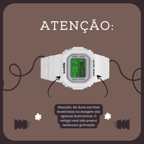N Reloj Deportivo Digital Led Impermeable De Pulsera Unisex