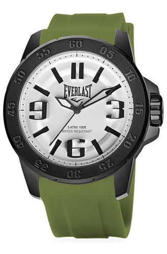 Relógio Pulso Everlast Masculino Verde E6955