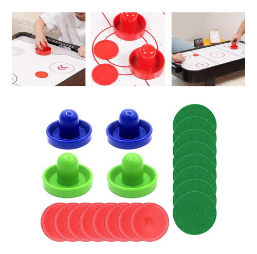 Juego De Mini Deslizadores De Hockey De Aire Y Estilo F