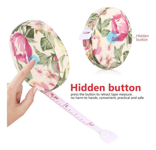 Jeanoko 1pc Body Caply Medido Medido De Cinta Tapline De La