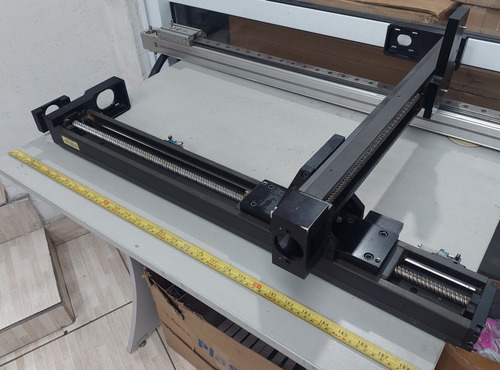 Mesa Linear -guias Lineares E Fusos De Esferas - Motor Passo