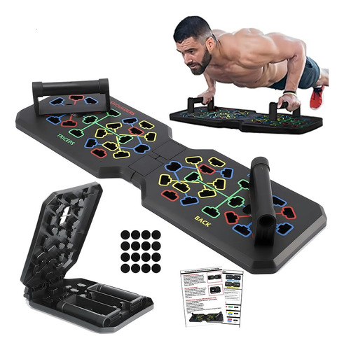 Tabla De Flexión Multifuncional Equipo Profesional Fitness Negro