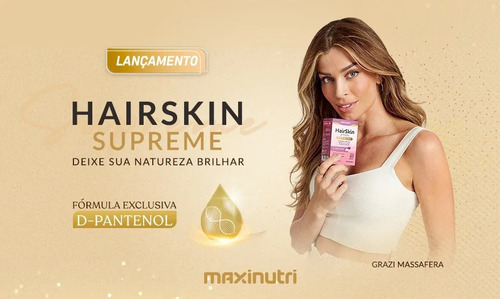 Imagem 5 de 5 de Combo 2 Hair Skin Supreme + Hidratante Labial Lip Balm