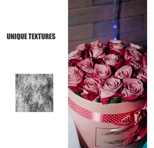 Hoja De Papel De Seda Impermeable Para Envolver Flores, 100