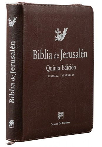 Biblia De Jerusalen - Desclee - Libro + Funda Con Cierre