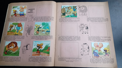 Álbum Vocabulario General Enciclopedia Mensual Topo Gigio E (Usado)