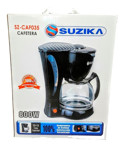 Cafetera Electrica 12 Pocillos Suzika 800w Oferta 6 Cuotas