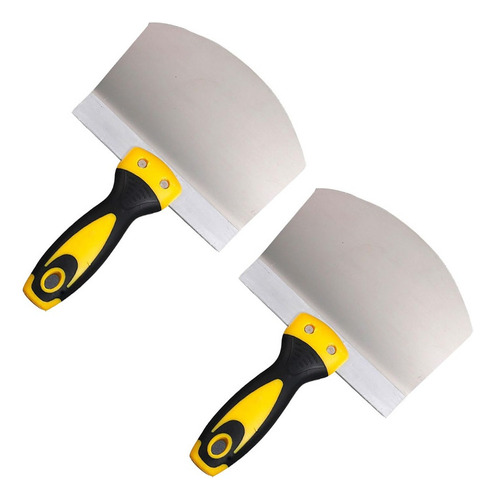 2pcs Herramienta De Cuchillo De Masilla En Forma De Arco