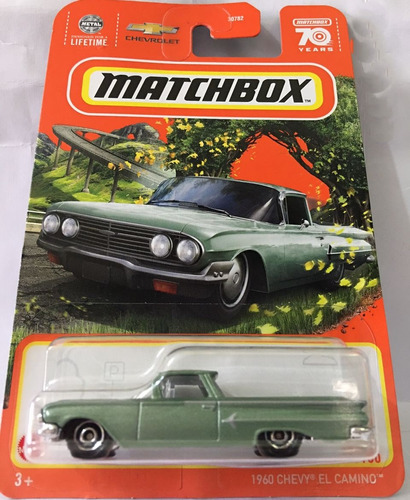 Matchbox Chevy El Camino 1960 Hw Carritos Original 1/64