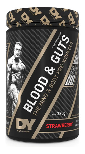 Blood & Guts Pre Workout 40 Serv, Pre Entreno Dy Nutrition 