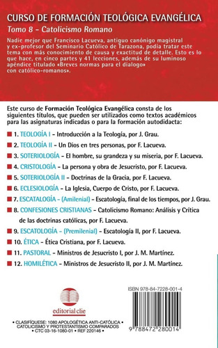 Imagen 2 de 3 de Cft 08 - Catolicismo Romano, Lacueva Francisco