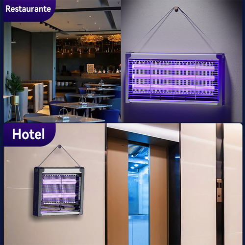 Oneto Lampara Mata Mosquitos Eléctrico 20w 3 Led Luces Repelente Mosca Atrapa, Mejora Lampara Antimosquitos Led Para Interiores Sostenible Y Bajo Consumo, Mata Mosquitos De Alto Voltaje 3800w