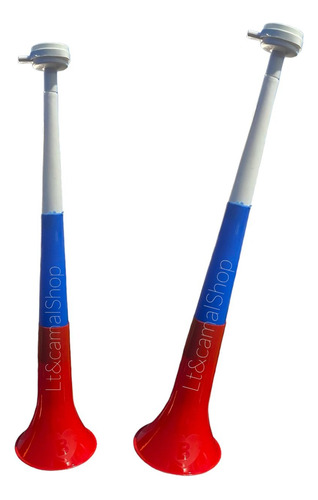 Pack 2 Vuvuzela Bocina Trompeta Juego Fiestas Patria Deporte