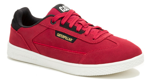 Zapatilla Hombre Pause Retro T-toe Rojo Cat
