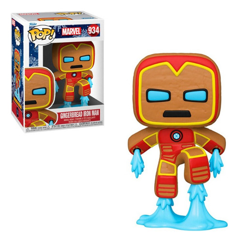 Iron Man Galleta Figura Funko Pop Marvel Holiday 934