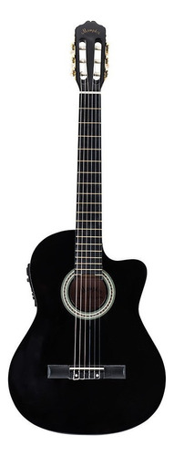 Guitarra Electroacústica Memphis 951 para diestros negra