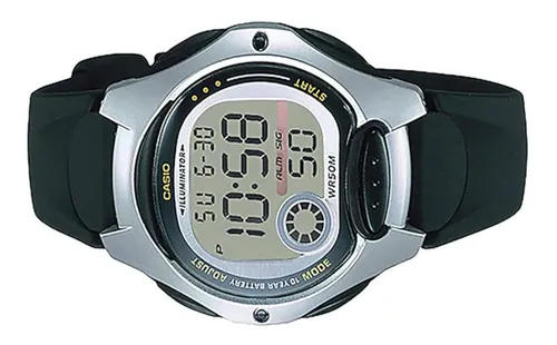 Reloj Casio Digital Rosa Niña LW-200-4BVDF