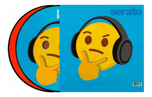 Serato Scv-ps-emj-4 Emoji Series #4 Pvc De Control Para Sera