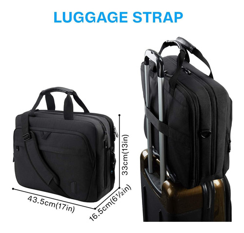 17.3 Inch Laptop Bag,bagsmart Expandable Briefcase,computer