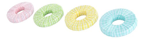 Juego De Pesas Redondas De Tela Con Estampado De Tela, 4 Pie