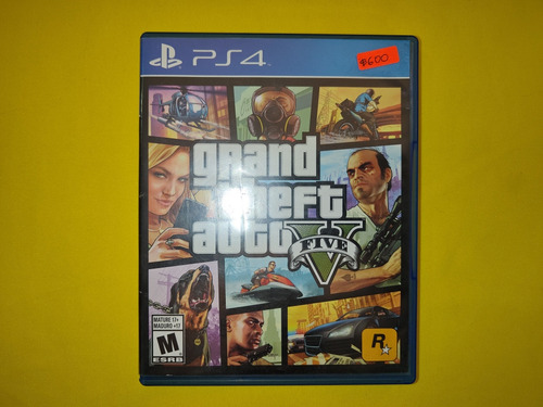 Grand Theft Auto 5 Ps4 Disco En Buen Estado Funcionando