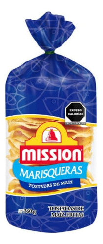 4 Pzas Tostadas Mission Marisqueras 360 G
