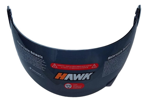 Visor Oscuro Hawk Rs5/rs11/vector En Teo Motos