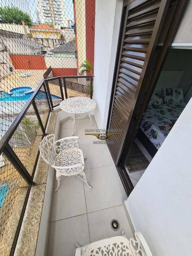 Imagem 28 de 30 de Apartamento Mobiliado No Tatuapé Por R$ 780.000,00!!! - Ap2717