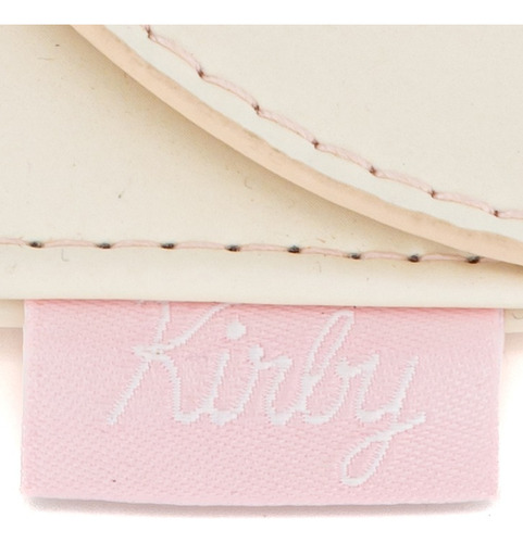 Tarjetero Kirby Nintendo Cartera Portatarjetas Color Crema