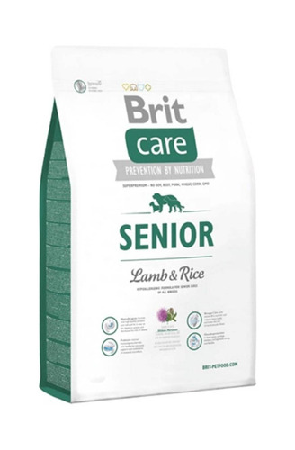 Imagen 1 de 1 de Alimento Brit Brit Prevention by Nutrition Lamb & Rice para perro senior todos los tamaños sabor cordero y arroz en bolsa de 12kg