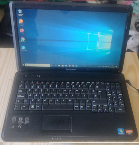 Notebook Lenovo G555 Athlon Dual Core 4gb Ssd 120 Gb 15.6 