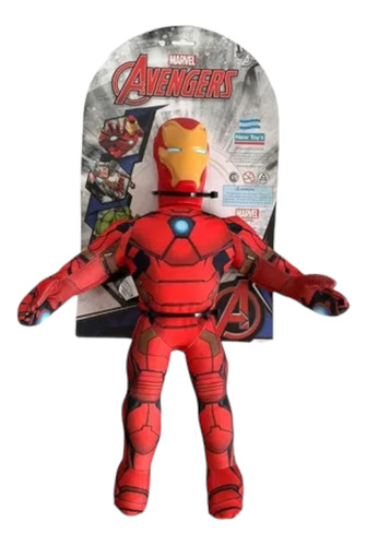 Muñeco Soft Iron Man Avengers New Toys