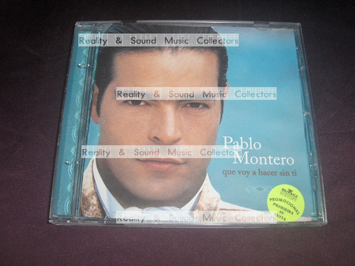 Pablo Montero Que Voy A Hacer Sin Ti Cd Bmg 2000 (Usado)
