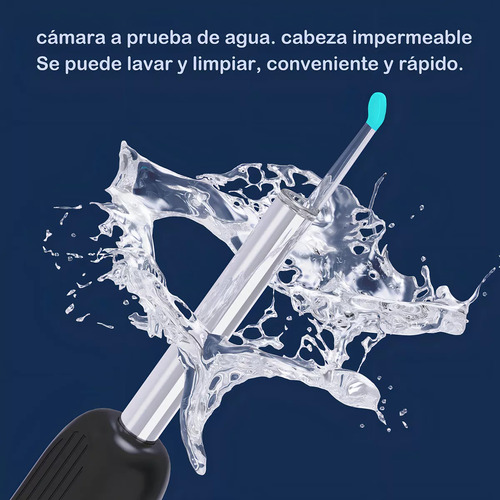 Limpiador Oidos Cámara Quita Cerilla Inteligente Endoscopio