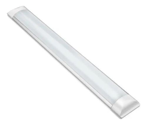 4 Luminária Slim Tubular Led Sobrepor Bivolt 120cm 6000k 40w