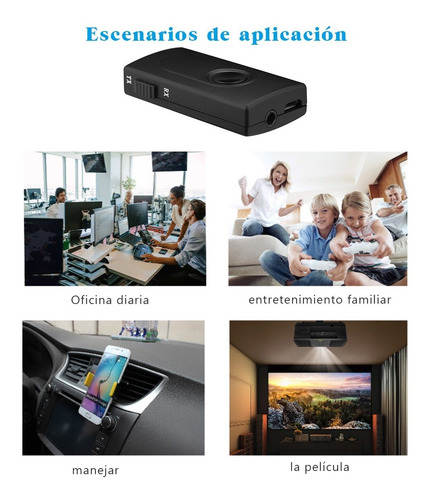 Imagen 7 de 7 de Transmisor Y Receptor Bluetooth 3.5mm Receptor De Audio